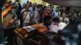 Mahasiswi Jambi tewas kecelakaan KA Bekasi Timur setelah sempat hilang kontak Nur Alimantun Citra.( Poto : ANTARA/Salma Talita /kumparan NEWS ).