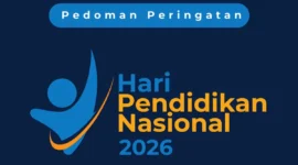Logo Hardiknas 2026 resmi diluncurkan Kemendikdasmen. Simak makna, tema, dan fokus transformasi pendidikan menuju pendidikan bermutu.( Poto : Humas Kemendikdasmen).