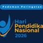Logo Hardiknas 2026 resmi diluncurkan Kemendikdasmen. Simak makna, tema, dan fokus transformasi pendidikan menuju pendidikan bermutu.( Poto : Humas Kemendikdasmen).
