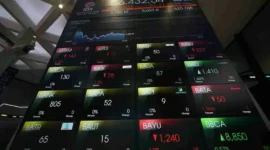 IHSG koreksi tajam 3,38 persen ke level 7.129 pada akhir pekan. Simak analisis teknikal, level support, serta rekomendasi saham ADMR, BULL, DAAZ, dan HRTA.( Poto : kabarbursa)