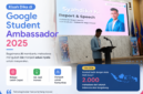 Kisah Dika di Google Student Ambassador 2025 menunjukkan bagaimana AI membantu mahasiswa menciptakan inovasi nyata dari kampus hingga masyarakat.( Poto : Tril Polmed )
