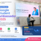Kisah Dika di Google Student Ambassador 2025 menunjukkan bagaimana AI membantu mahasiswa menciptakan inovasi nyata dari kampus hingga masyarakat.( Poto : Tril Polmed )