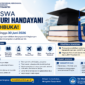 Beasiswa Tut Wuri Handayani 2026 resmi dibuka hingga 30 Juni. Cek syarat, penerima, dan manfaat lengkap untuk PNS yang ingin lanjut S2 dan S3.( Poto : AI ).