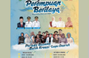Parade Batik Sungai Penuh 2026 menampilkan kolaborasi UMKM dan desainer lokal di Gedung Nasional untuk dorong ekonomi kreatif dan budaya daerah.( Poto : Prokopim Kota Sungai Penuh ).