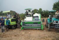 Gubernur Jambi mendukung program Cetak Sawah Rakyat 2026 untuk meningkatkan produksi padi dan memperkuat ketahanan pangan di Provinsi Jambi.( Poto : Diskominfo Provinsi Jambi )