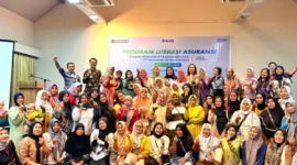 PNM dan BRILife Gelar Literasi Asuransi di Jambi, Perkuat Perlindungan Finansial Nasabah Mekaar.(Poto : ANTARA).