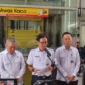KONFERENSI pers di Stasiun Bekasi Timur, Rabu 28 April 2026( Poto : Majalah otomotif/Tommi Andryandy/Pikiran Rakyat ).