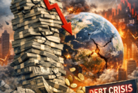 Utang Amerika Serikat terus meningkat dan memicu kekhawatiran ekonomi global. Simak dampaknya terhadap stabilitas keuangan dunia. ( Ilustrasi Poto : AI )