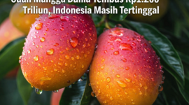 Permintaan mangga meningkat seiring perubahan pola konsumsi masyarakat dunia yang semakin menyukai buah tropis. ( Poto : dok.CNBC Indonesia)