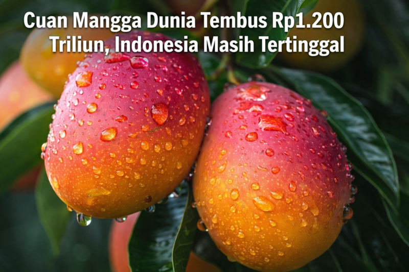 Permintaan mangga meningkat seiring perubahan pola konsumsi masyarakat dunia yang semakin menyukai buah tropis. ( Poto : dok.CNBC Indonesia)