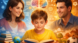 Ibu disebut lebih dominan menentukan kecerdasan anak secara genetik, namun ayah dan lingkungan tetap berperan penting dalam perkembangan anak.( Ilustrasi Poto :AI )