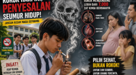 Perokok Remaja Jambi Meningkat: Ancaman Kesehatan dan Solusi Pencegahannya.( Ilustrasi Poto : AI ).