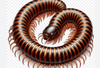 Kaki seribu sering masuk rumah karena lingkungan lembap dan gelap. Ketahui penyebabnya serta cara efektif mencegah kaki seribu masuk ke dalam rumah.( Poto : dok.Pngtree )