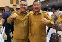 Wali Kota Sungai Penuh Alfin hadiri rakor nasional mitigasi kekeringan pertanian di Jakarta untuk memperkuat ketahanan pangan dan hadapi ancaman iklim 2026. ( Poto : Prokopim Kota Sungai Penuh )