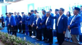 Pelantikan DPW dan DPD PAN Jambi digelar di ACC, Zulhas hadir langsung. Ribuan kader dan UMKM ikut meramaikan acara.( Poto : Ilustrasi Poto : jambi LINK.id).