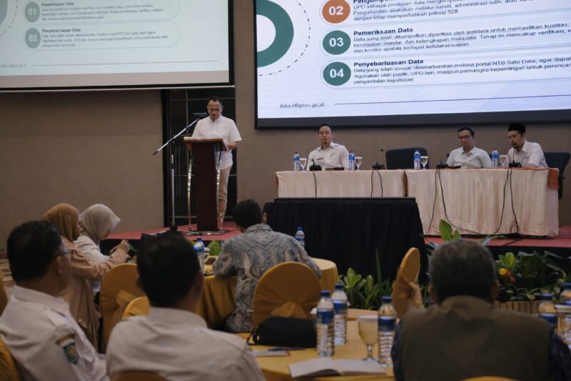 NTB Perkuat Integrasi Data Lewat Lokakarya Satu Data ( Poto : dok. Pemprov NTB )