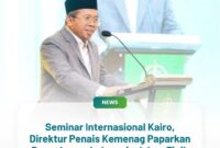 Al-Azhar Bahas Perdamaian Sosial, Indonesia Jadi Sorotan ( Poto : dok.Direktorat Penais Kemenag)