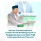 Al-Azhar Bahas Perdamaian Sosial, Indonesia Jadi Sorotan ( Poto : dok.Direktorat Penais Kemenag)