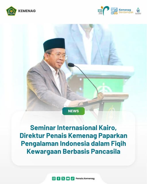 Al-Azhar Bahas Perdamaian Sosial, Indonesia Jadi Sorotan ( Poto : dok.Direktorat Penais Kemenag)