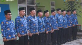 Kemenag Kota Sungai Penuh gelar Apel HKN 2026, tekankan disiplin ASN, profesionalisme, dan kesiapan kerja termasuk saat WFH.( Poto : KEMENAG SUNGAI PENUH )