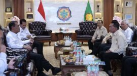 KTNA mendukung swasembada pangan nasional melalui inovasi teknologi, penguatan alsintan, dan kolaborasi dengan Kementerian Pertanian.( Poto : Ditjen PKH Kementan).