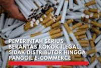 Bea Cukai menggagalkan pengiriman rokok ilegal Banyuwangi sebanyak 6,5 juta batang. Negara terancam rugi miliaran rupiah akibat tanpa cukai. ( Poto : dok. ig @idx_channel )