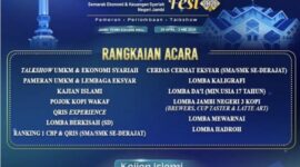 Siginjai Fest 2026 Jambi digelar BI Provinsi Jambi pada 29 April–3 Mei 2026 di Jambi Town Square. Acara ini menghadirkan 77 UMKM, pameran ekonomi syariah, talkshow, kajian Islam. ( Poto : IMC NEWS.ID ).