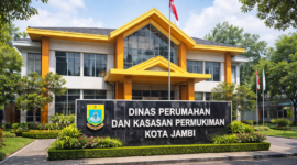 Anggaran Dinas Perkim Kota Jambi 2026 mencapai Rp26,7 miliar, sekitar Rp21,25 miliar digunakan untuk pembayaran listrik sehingga soroti publik. (  Ilustrasi Poto : AI )