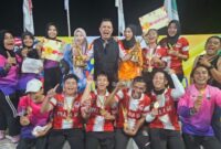 Gateball Jambi juara di Piala Wali Kota Jakarta Timur. Praja GC tampil solid dan berhasil menaklukkan lawan dari berbagai provinsi.( Poto : Akses Jambi ).