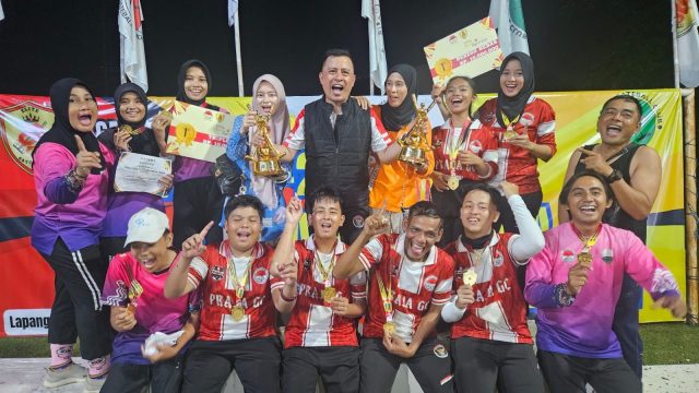 Gateball Jambi juara di Piala Wali Kota Jakarta Timur. Praja GC tampil solid dan berhasil menaklukkan lawan dari berbagai provinsi.( Poto : Akses Jambi ).
