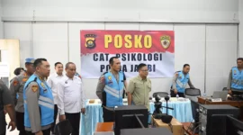Kompolnas RI melakukan pengawasan langsung seleksi calon taruna Akpol di Polda Jambi.( Poto : dok. Polda Jambi/METROJAMBI.COM).