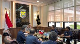 Polda Jambi dan Kantor Pajak Jambi memperkuat sinergi penegakan hukum perpajakan.( Poto : Sinar Jambi ).