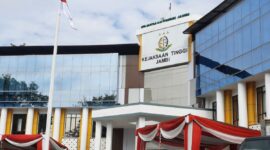 Kejati Jambi menindaklanjuti laporan dugaan penjualan lahan di kawasan hutan produksi Betung–Kumpeh, Muaro Jambi.( Poto : ANTARA News Jambi )