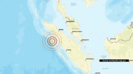 Gempa bumi dengan kekuatan sedang mengguncang wilayah Sumatera Utara, Indonesia. ( Astro Awani )