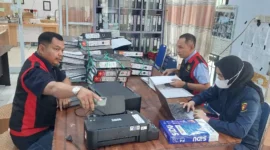 Kejati Jambi mengusut dugaan korupsi dana Uang Persediaan (UP) di Sekretariat DPRD Merangin periode 2019–2024.( Poto : METROJAMBI.COM)