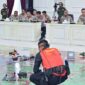 Polda Jambi menggelar olah strategi dan Tactical Floor Game (TFG) di Gedung Tri Darma Polresta Jambi.( Poto : makalamnews.id ).