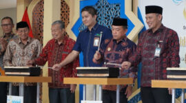 Siginjai Fest 2026 Jambi mendorong ekonomi syariah dan UMKM melalui kolaborasi pemerintah dan Bank Indonesia.( Poto : infojambi.com).