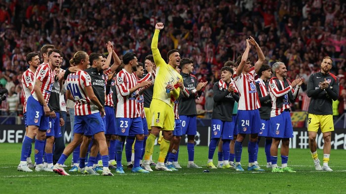 Atlético Madrid Tembus Semifinal Meski Takluk 1-2 dari Barcelona (Poto:dok.sepakbola/REUTERS/Gonzalo Fuentes)