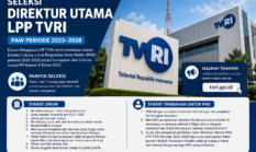 Seleksi Dirut TVRI 2026 Resmi Dibuka, Ini Syaratnya