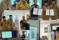 Polda Jambi dukung sistem scan barcode donasi untuk tingkatkan transparansi dan tertibkan kotak amal ilegal di ruang publik.( Poto : NEWSLAN ).
