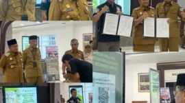 Polda Jambi dukung sistem scan barcode donasi untuk tingkatkan transparansi dan tertibkan kotak amal ilegal di ruang publik.( Poto : NEWSLAN ).