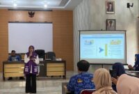 Ketua Pembina Posyandu Kota Jambi, Nadiyah Maulana, genjot implementasi Posyandu 6 SPM untuk meningkatkan layanan dasar dan memperkuat pelayanan publik berbasis masyarakat.( Poto : JAMBIlink)