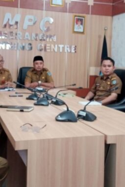 Merangin Ikuti Rakor Pengendalian Inflasi Secara Virtual