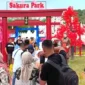 Jambi Park di Muaro Jambi hadir sebagai destinasi wisata edukasi keluarga dengan konsep belajar sambil bermain. ( Poto : rri ).