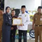 Pemkab Muaro Jambi meraih penghargaan Mitra Kerja Pemasyarakatan pada HBP ke-62 Tahun 2026 di LPP Jambi.( Poto : RRI ).