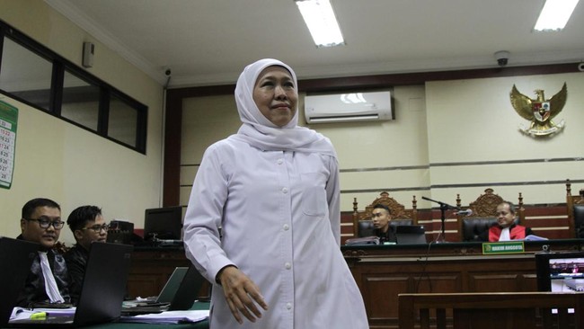 Jatim Tiga Kali OTT KPK, Khofifah Perkuat Pencegahan Korupsi ( Poto : dok.ANTARA/Umarul Faruq )