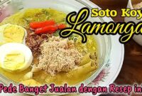 Cara membuat koya soto Lamongan yang gurih dan renyah dengan bahan sederhana. Ikuti langkah mudah agar koya tahan lama dan tidak melempem.( Poto youtube :  Dapur Kue Sabine )