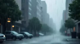 BMKG Ingatkan Potensi Hujan Lebat 14–20 April 2026, Sejumlah Wilayah Masuk Status Siaga ( Ilustrasi Poto : Suara Merdeka Kendal)