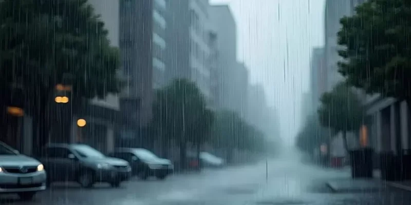 BMKG Ingatkan Potensi Hujan Lebat 14–20 April 2026, Sejumlah Wilayah Masuk Status Siaga ( Ilustrasi Poto : Suara Merdeka Kendal)