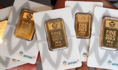 Harga Emas Antam Kembali Turun, Tren Pelemahan Masih Berlanjut